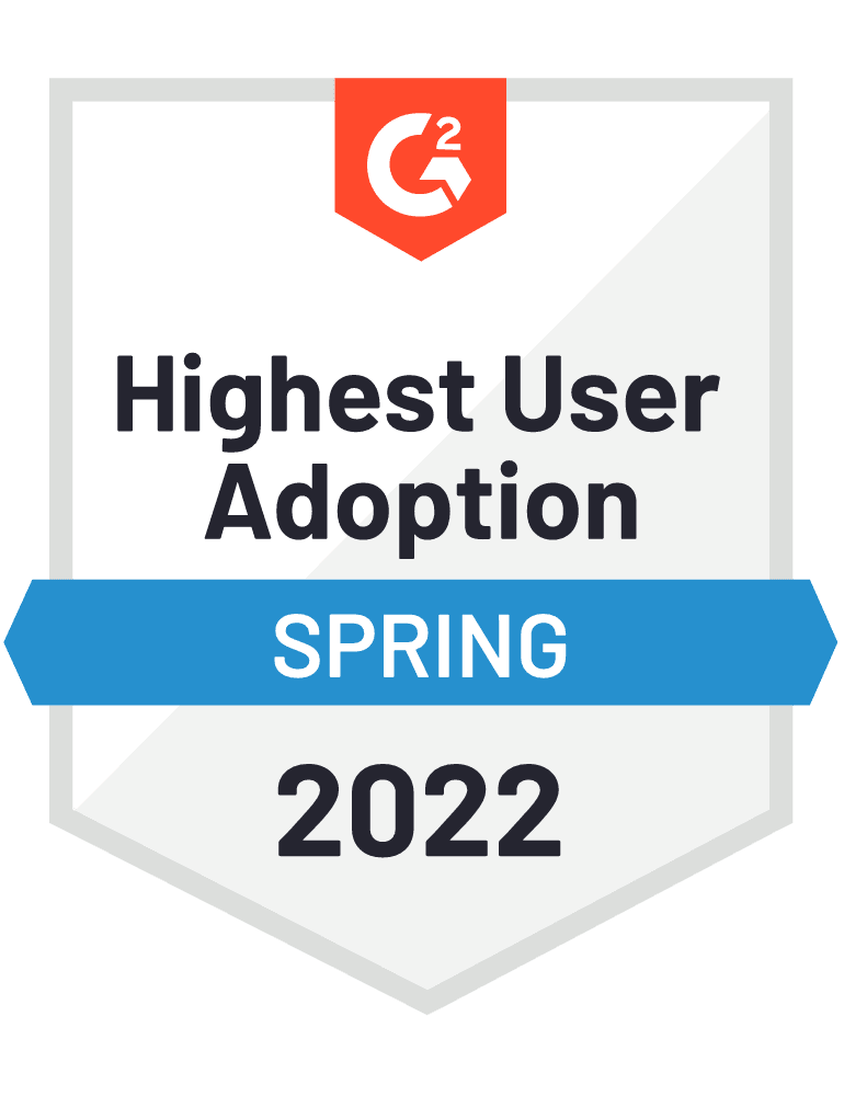 Highest User Adoption Spring 2022