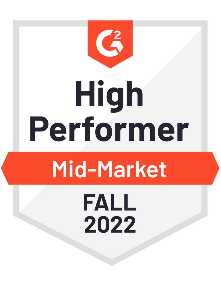 Fall 2022 High Performer Badge