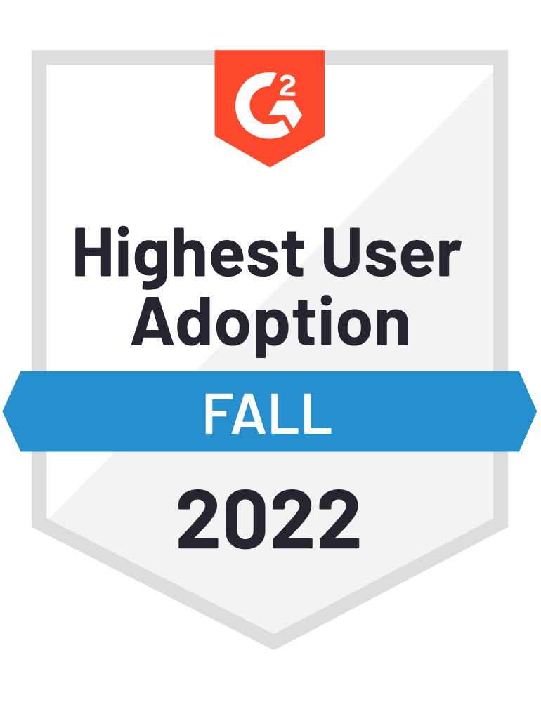 Fall 2022 Highest User Adoption