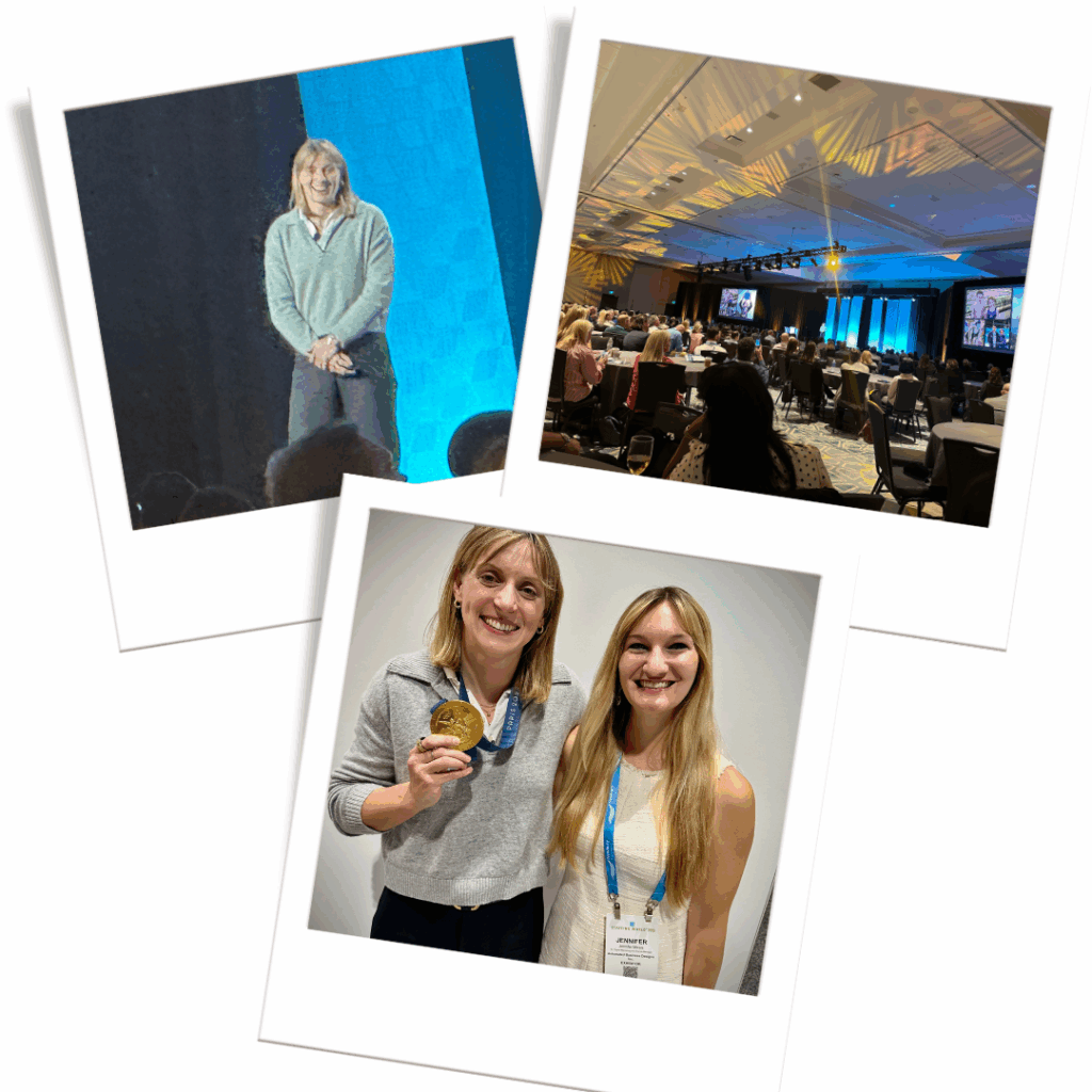Katie Ledecky at Staffing World