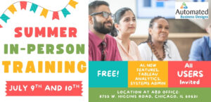 Join Us Summer In-Person Training