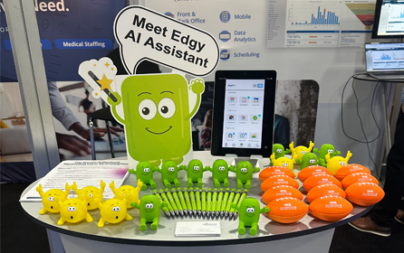 Attendees Met Edgy AI Assistant at Staffing World