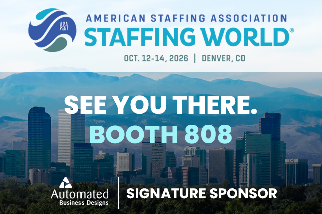 See You At Staffing World 2026